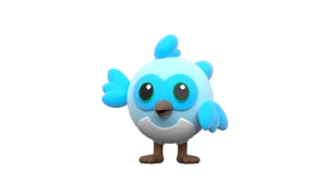 Google Flutter Dash Mascot