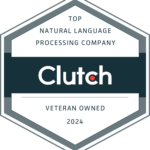 Clutch Natural Language Company Badge